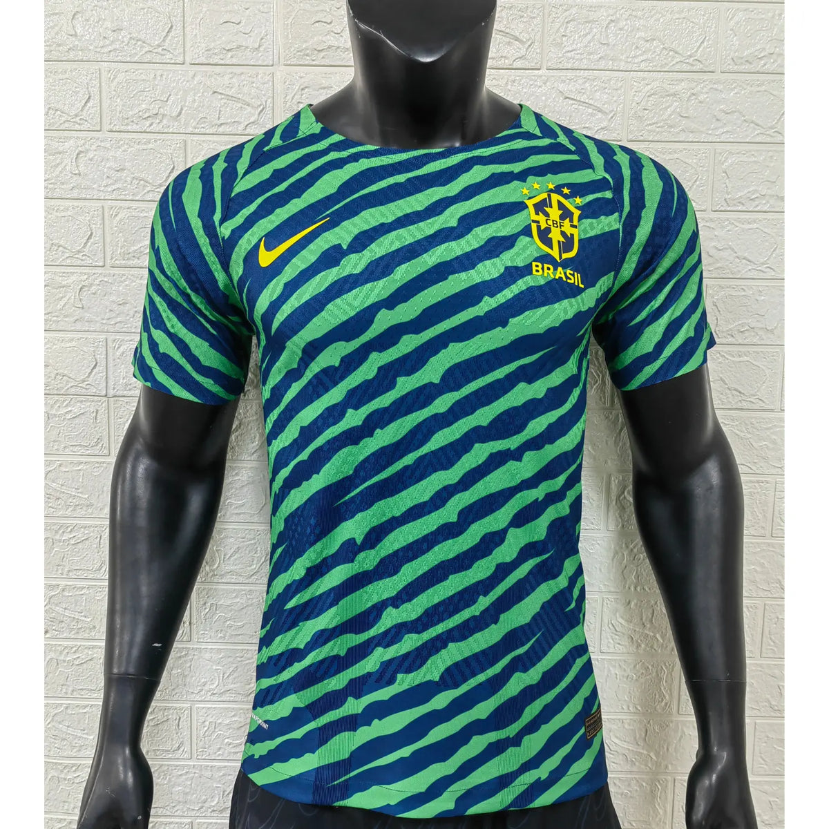 Brazil Men's Nike Dri-Fit Pre-Match Soccer Top