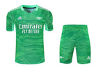 Arsenal 21/22 Home Goalkeeper Kit Short Sleeves Full Set - Football DXB