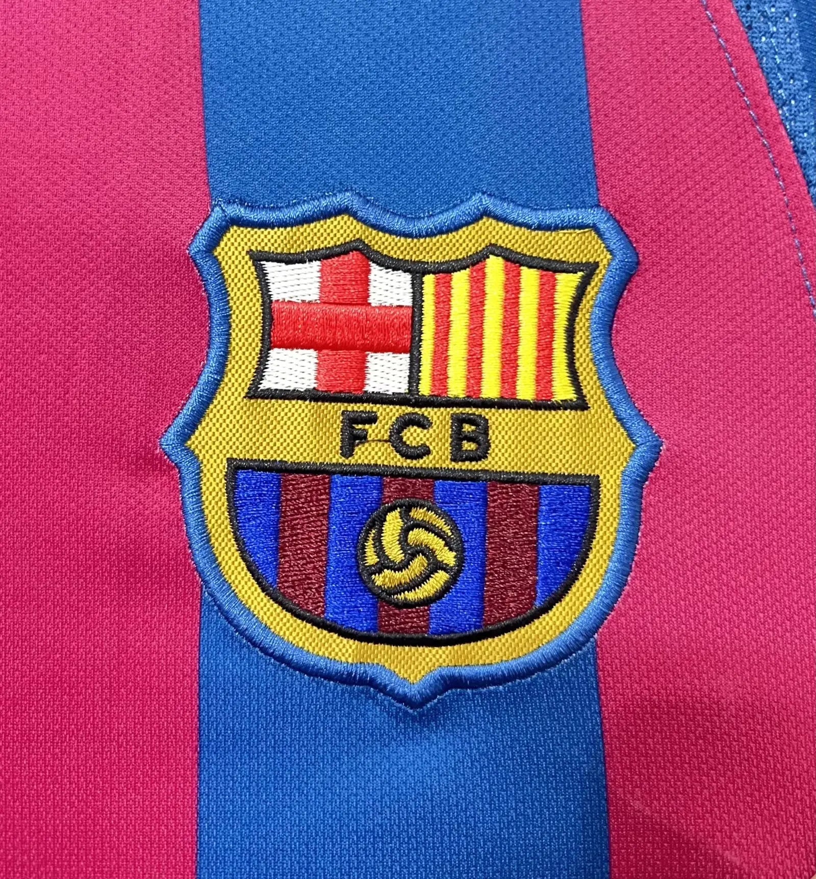 Barcelona Home Champions League Board Long Sleeve - Football DXB