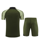 Barcelona Short Sleeve Training Suit For Men T-shirt/short Football DXB