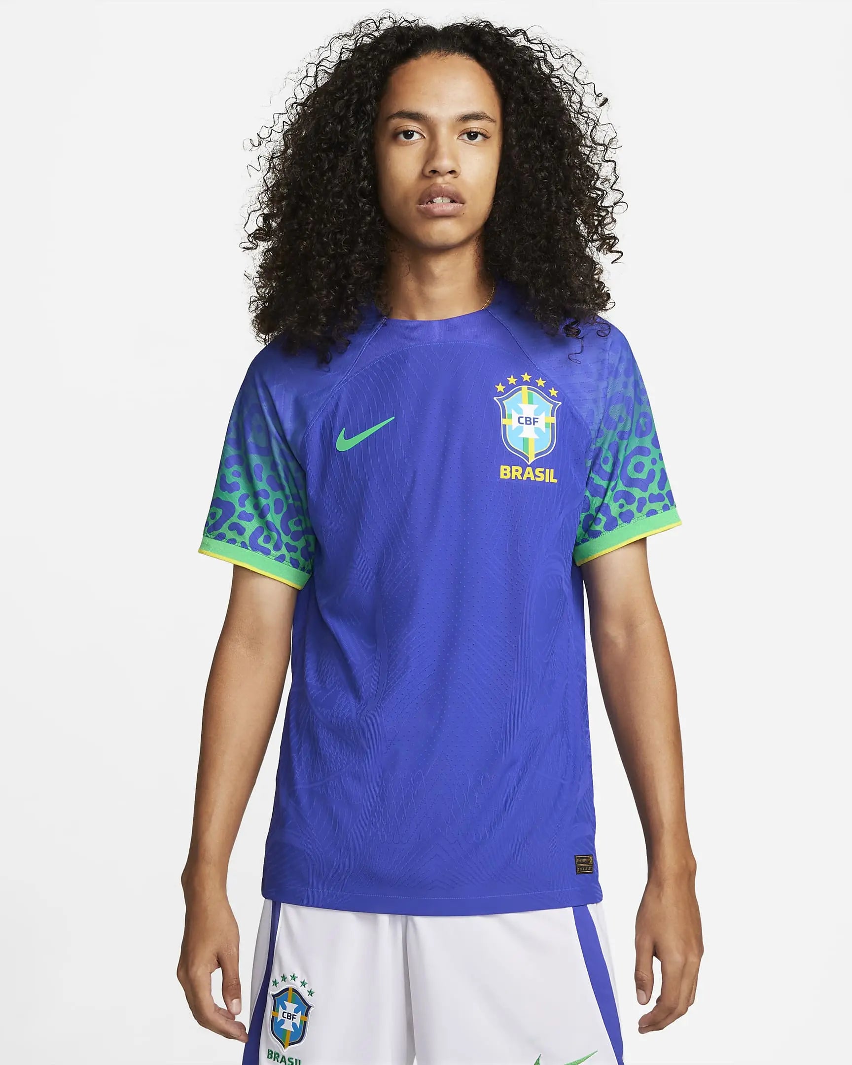 CBF Brazil Soccer Jersey YM