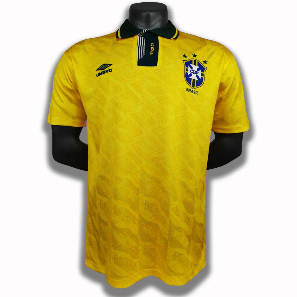 Brazil Home Jersey 1993 - Football DXB