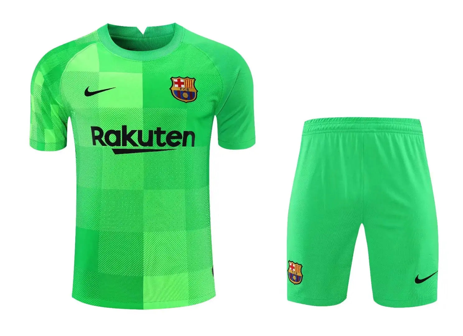 FC Barcelona Goalkeeper Short sleeves Full set - Football DXB