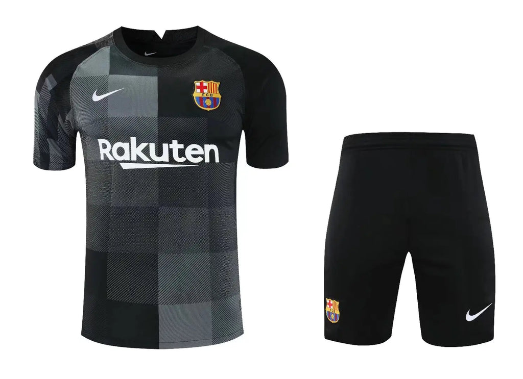 FC Barcelona Goalkeeper Short sleeves Full set - Football DXB