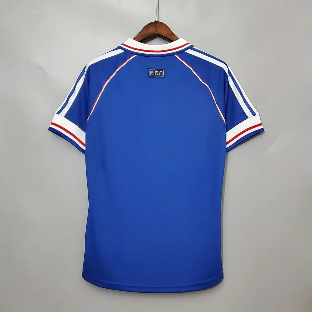 France 1998 World Cup Retro Home Jersey - Football DXB