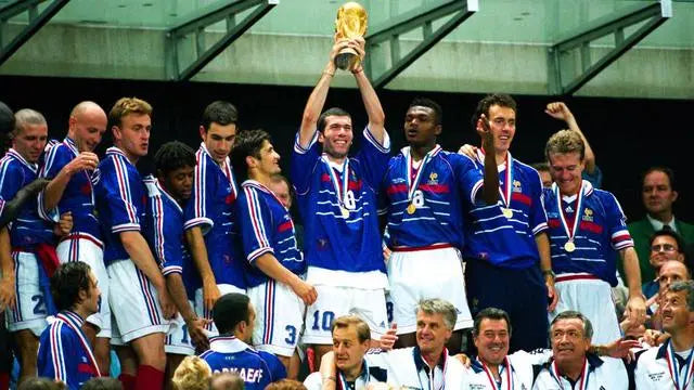 France 1998 World Cup Retro Home Jersey - Football DXB