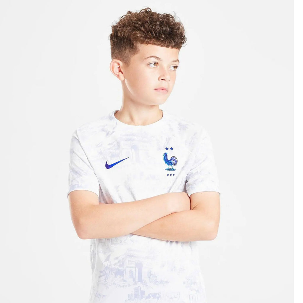 France 2022 Away Shirt Junior - Football DXB