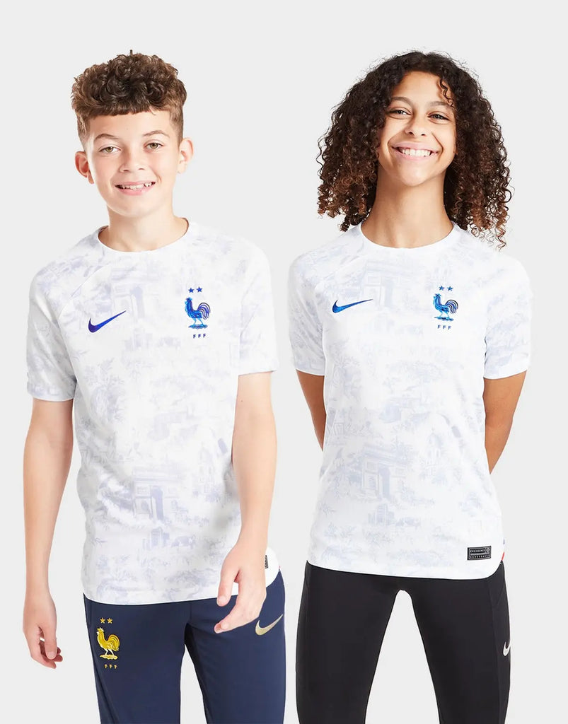 France 2022 Away Shirt Junior - Football DXB