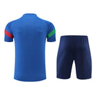 Italy Short Sleeve Training Suit For Kids T-shirt/short Football DXB