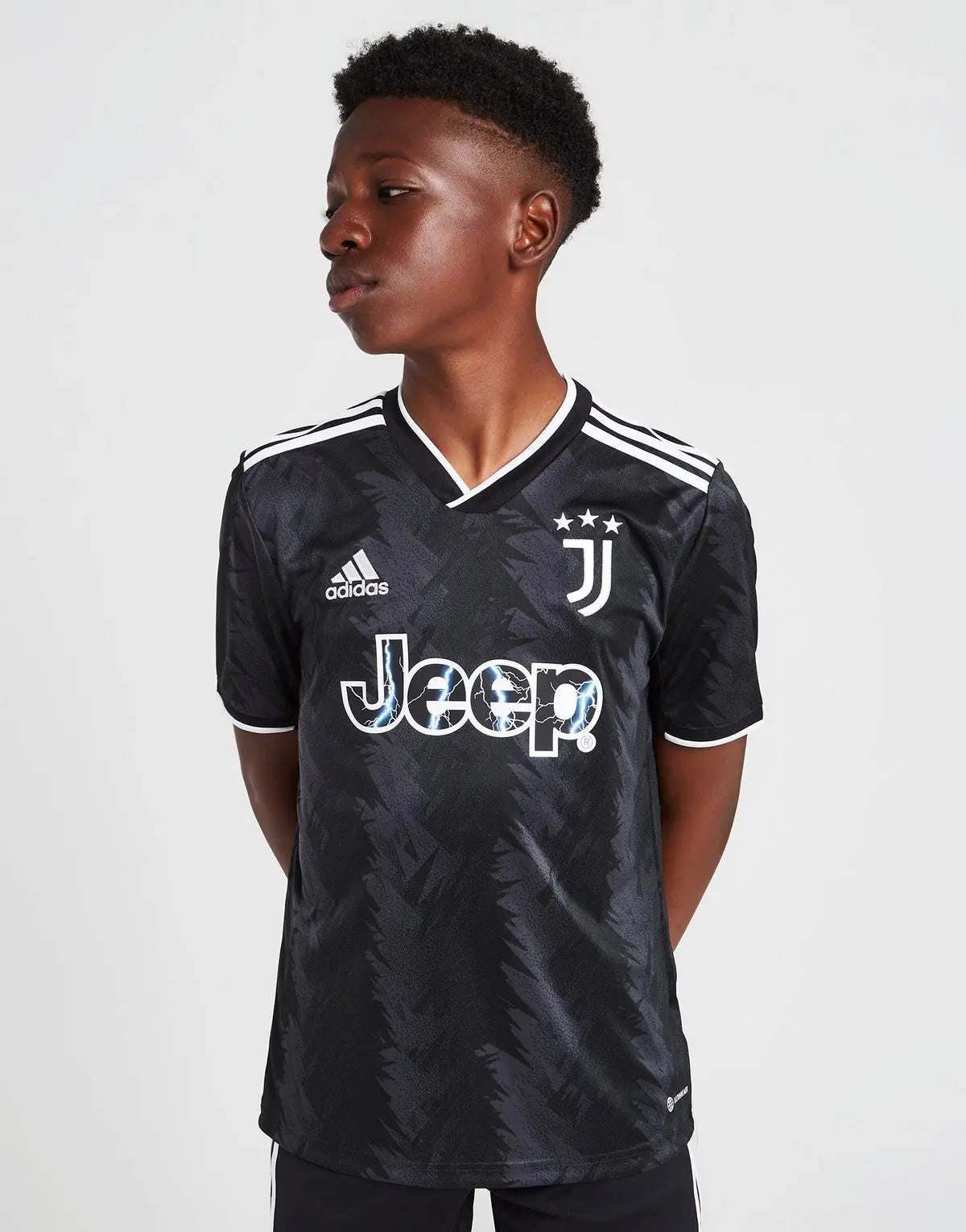 Juventus 2022 23 Away Shirt Junior Full Set T shirt Football DXB