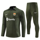 Kids Barcelona Training Tracksuit Football DXB