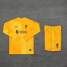 Liverpool Goalkeeper Long Sleeves Full Set - Football DXB