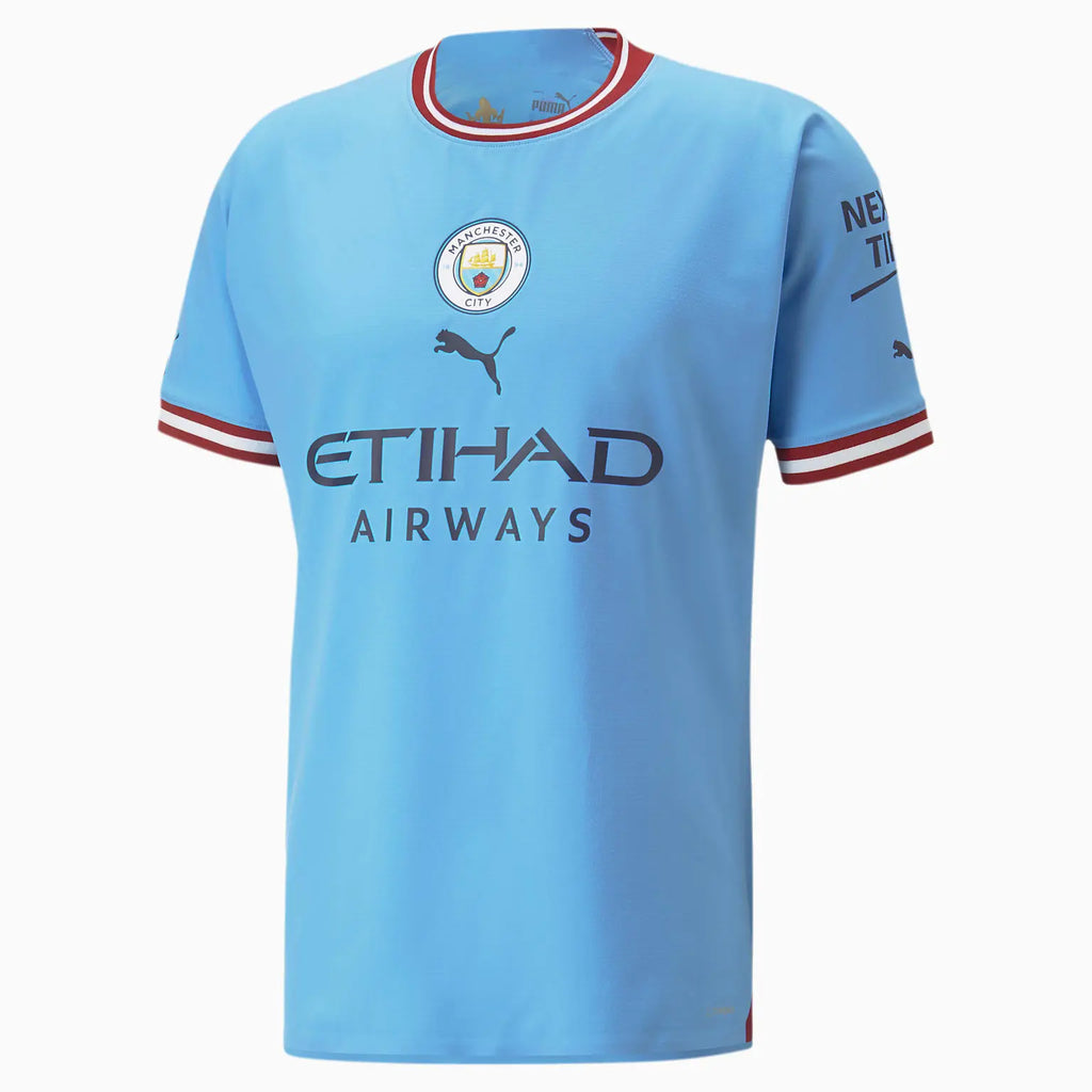 Manchester City Authentic Home Jersey 2022/23 - Football DXB