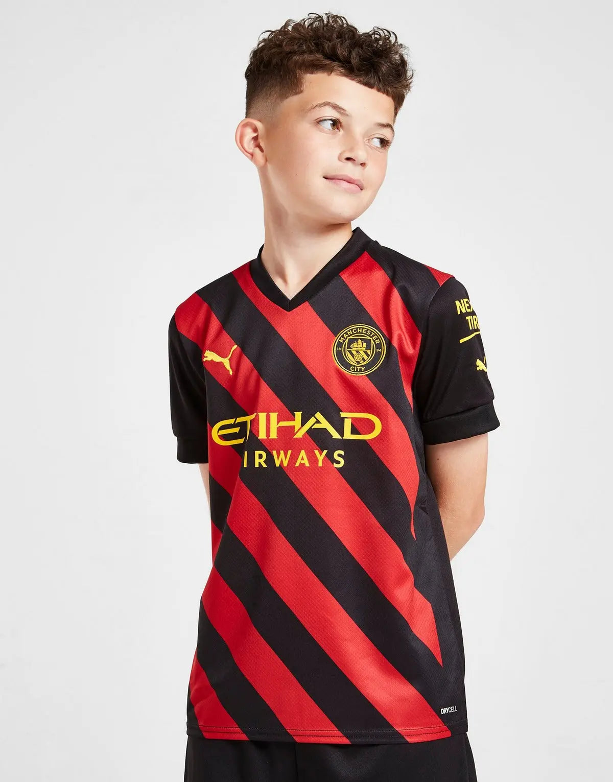 Manchester City FC 2022/23 Away kit Junior Full Set T-shirt & short - Football DXB