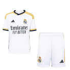 Real Madrid Home Jersey 23/24 Full Set T-Shirt and Short Football DXB