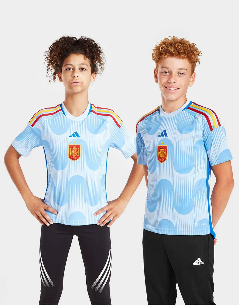 Spain 2022 Away Shirt Junior - Football DXB